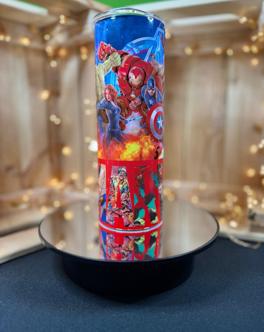 20oz Sublimated Avengers Tumbler