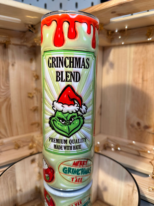 Christmas Grinch Tumbler