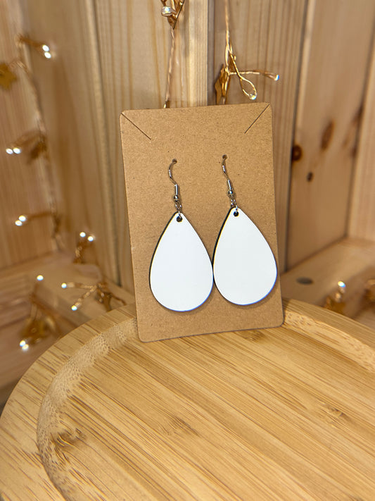 Custom Teardrop Earrings